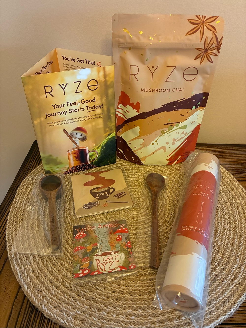 🍄‍🟫 Mushroom Chai Tea Blend – With Accessories